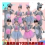 幼儿园儿童动物小老鼠演出服