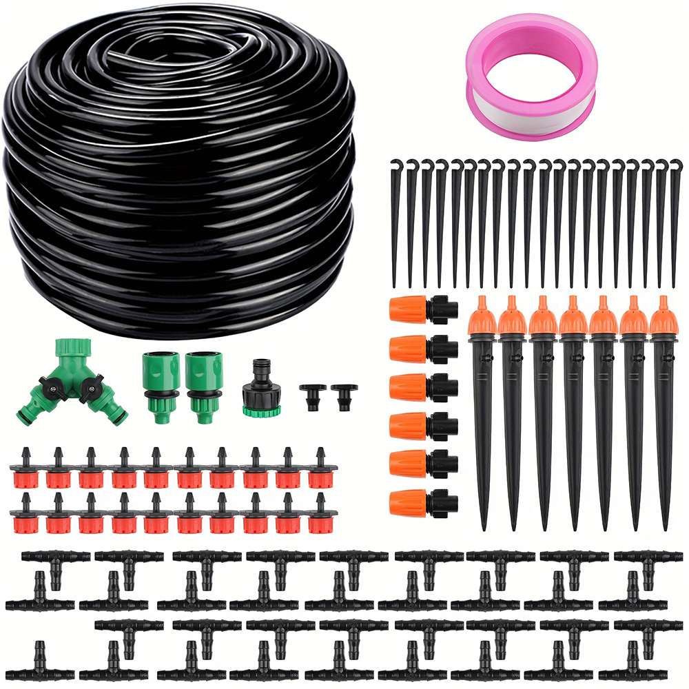 Kit de riego de jardinería herramientas de riego de maceta jardín al aire libre DIY regador automático set de riego por goteo