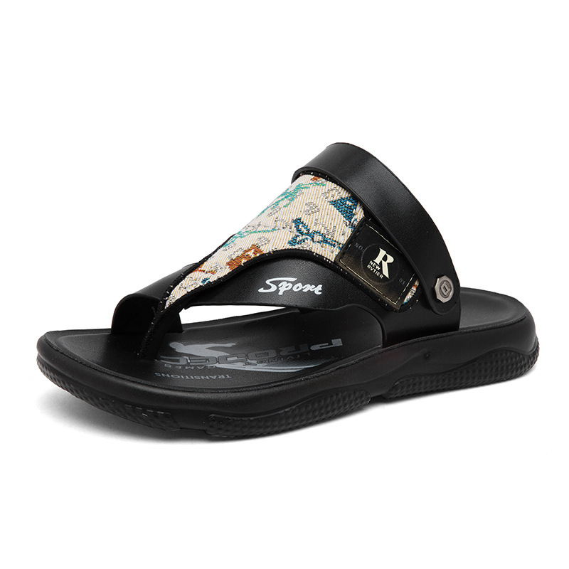 Una nueva moda de verano casual slippers anti-deslizante para hombres zapatos de playa para usar sandalias de doble propósito