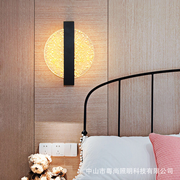 Modern and minimalistic lights for living room for bed