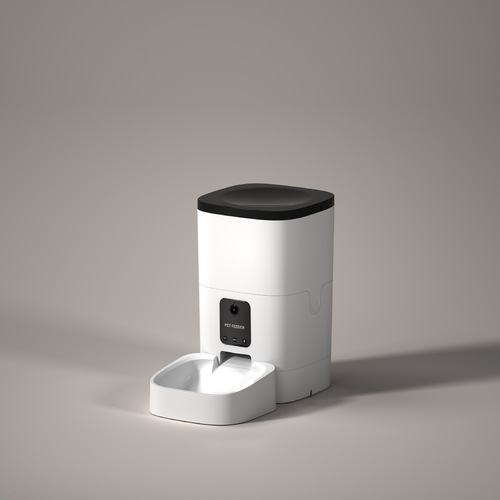 4L Automatic Feeder Pet Intelligent Timing and Quantitative Feeding WiFi Video Remote Cat and Dog Automatic Feeder