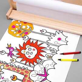 超大号儿童绘画白纸绘图纸涂鸦铅画纸大尺寸素描纸美术专用长直销