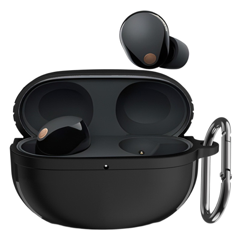 Aplicable a la funda protectora del WF-1000XM5 de Sony nueva Sony de una sola pieza inalámbrica Bluetooth xm5 auricular caso transfronterizo