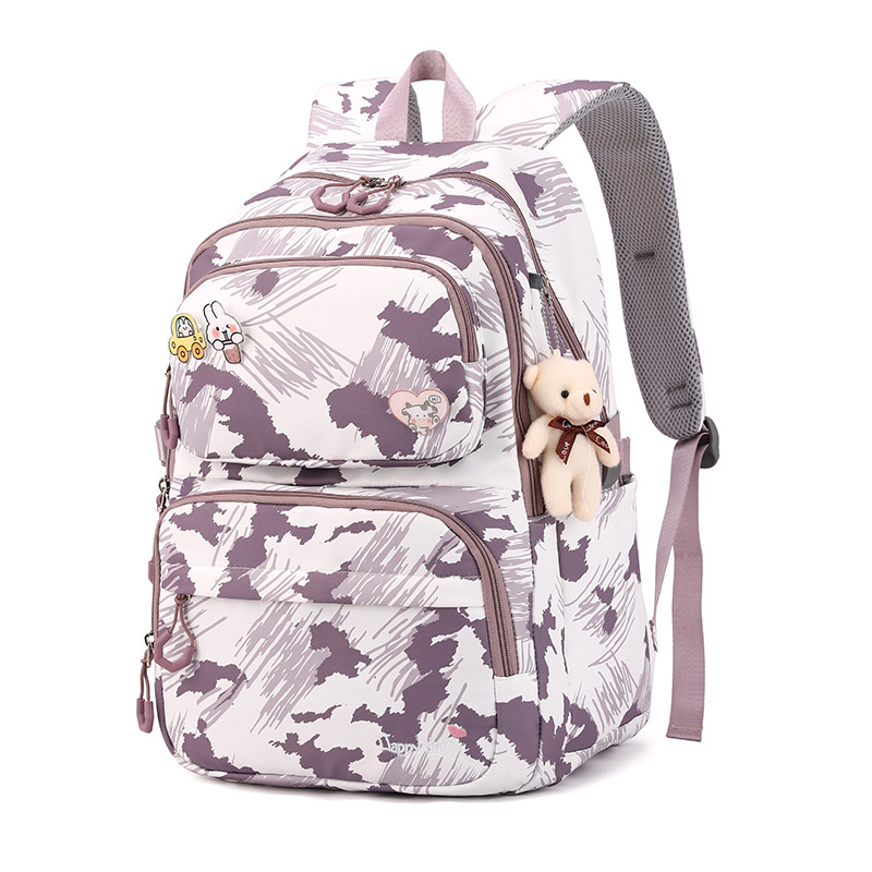 2022 nueva mochila femenina nuevo estudiante de escuela primaria grado 3-6 gran capacidad estilo coreano reducción de carga ligera entrega transfronteriza