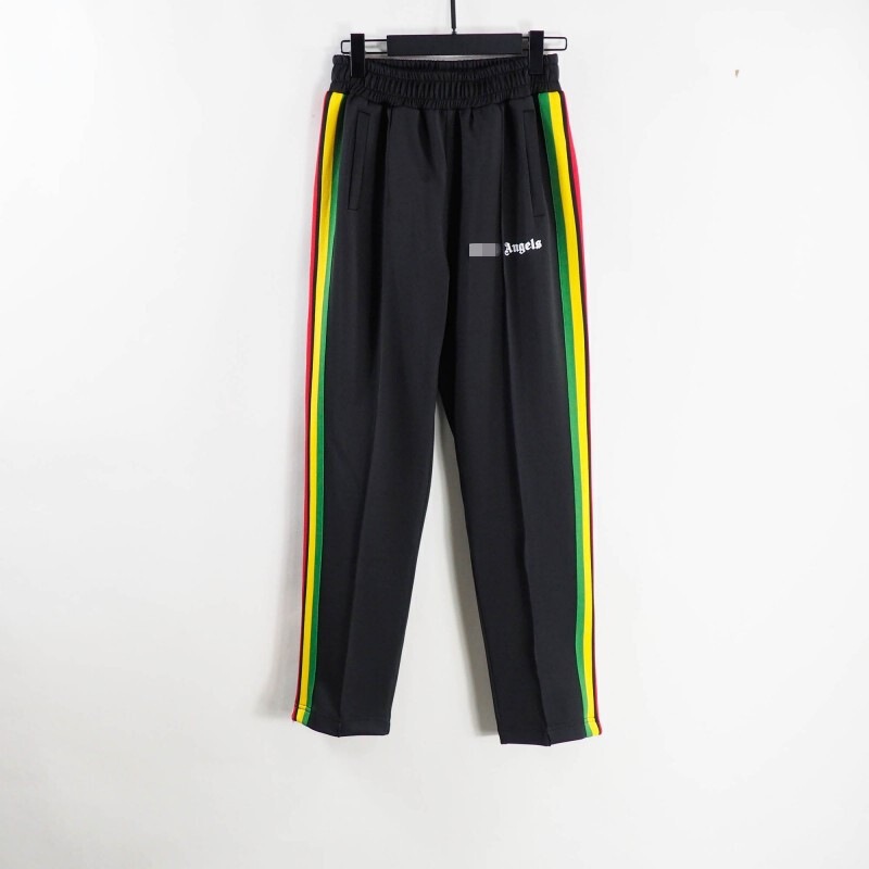 国境を越えた対外貿易PA天使縞ジッパージャケット制服コートカップルのスポーツレジャー男女リボンズボン|undefined