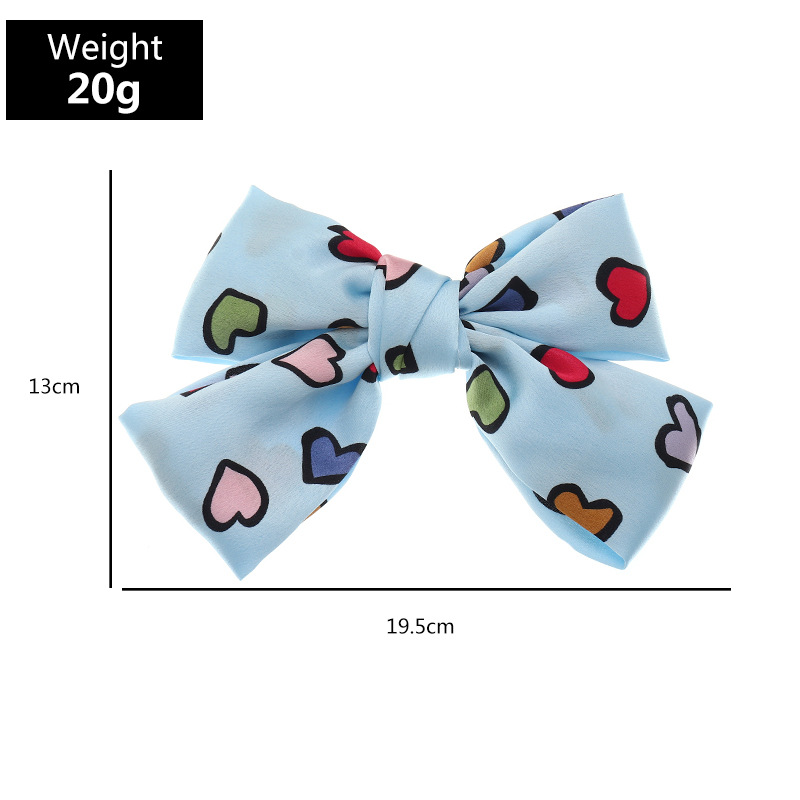 Korean Fashion Solid Color Bow Hairpin display picture 2