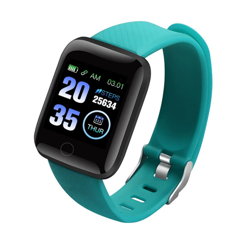 Смарт‑часы 116Plus D13, Bluetooth OLED 1.3" — пульс, давление