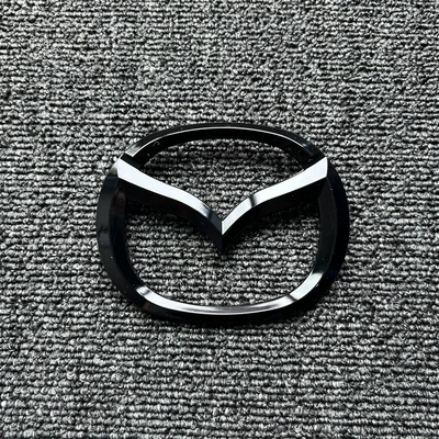 Car Logo Black Warrior Modified – Car logo - 14-18-mazda3-hatchback-rear-logo-black