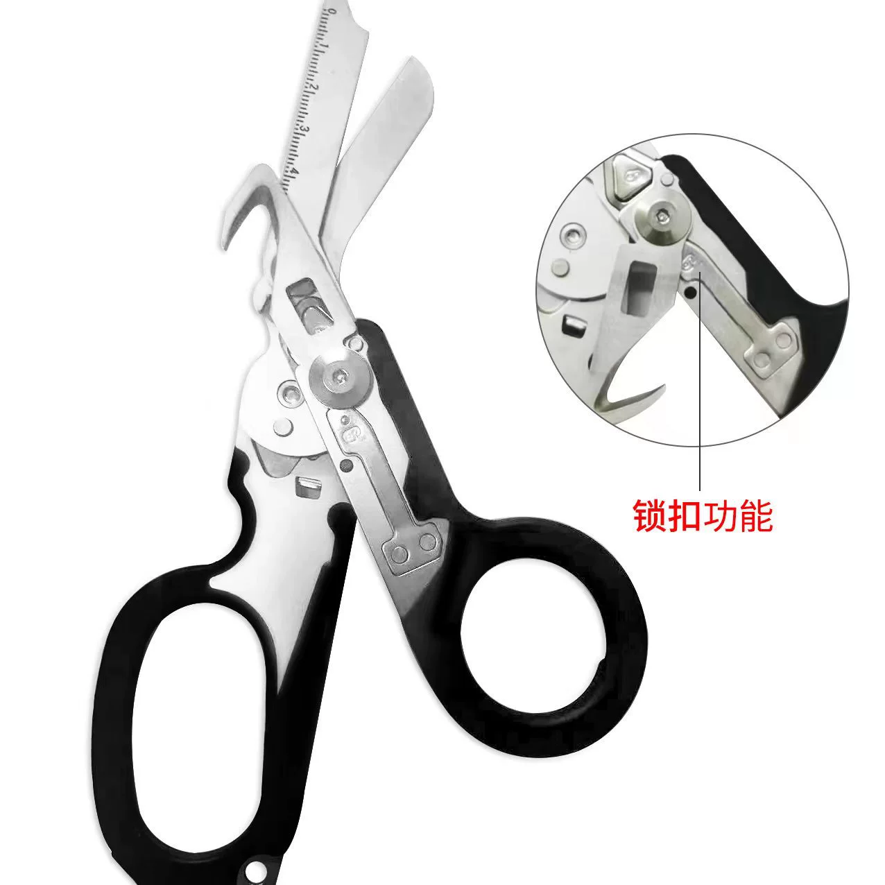 Уличные тактические складные scissors многофункциональные тактические зажимы аварийные медицинские ножницы творческий инструмент Лай