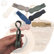 亚马逊硅胶磁铁帽夹户外便携强磁帽夹高尔夫线夹工厂批发硅橡胶