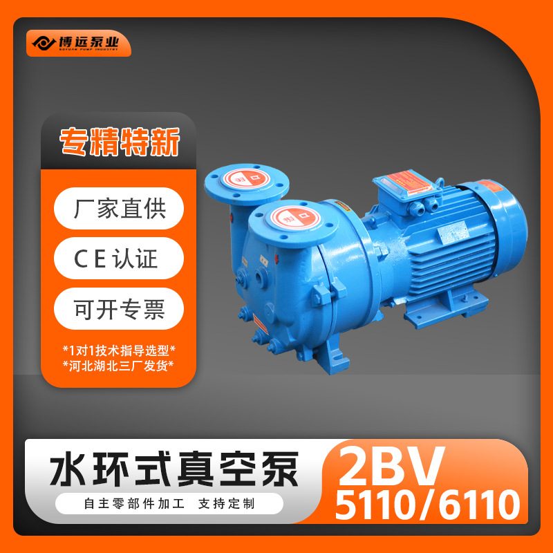 厂家供应2BV5110/6110水环式真空泵防爆直联电机负压水环真空泵
