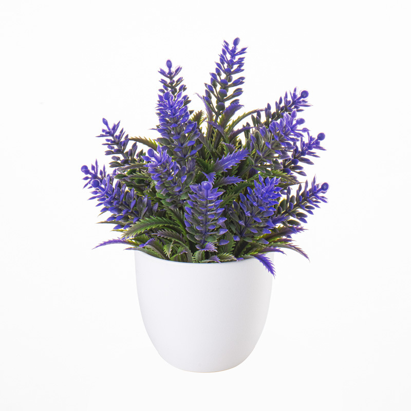 Planta Artificial en Maceta para Escritorio de Plástico, Decorativa, para Sala de Estar
