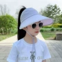 遮阳夏季儿童空顶防晒帽
