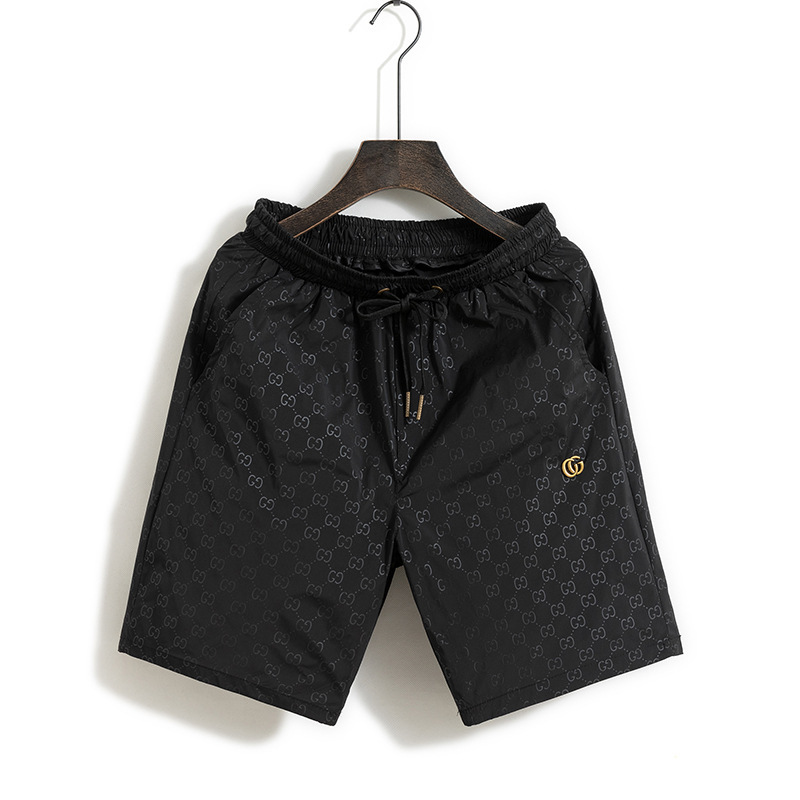 European Summer Trendy Men's Slim Printed Shorts Internet Celebrity Quarter Pants Easiest for Match Youth Trendy Fashion Trendy Brand Medium Pants