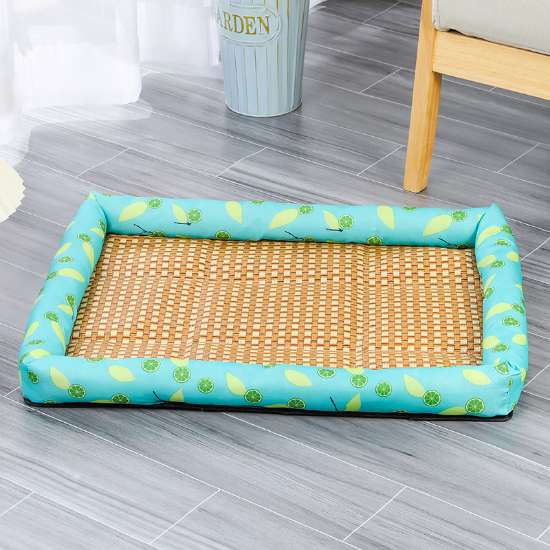Straight Ice Summer Cat and Nest Pet Dog Bed Cool Mat_voghion.com