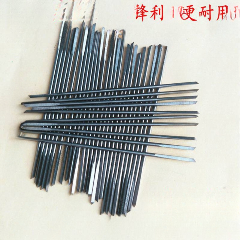 针钻头三角打孔机珍珠打孔钨钢钻头一针打孔钻头钨钢针钻头珍珠