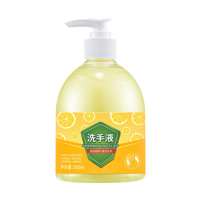 Oriole lemon Liquid soap 500ml household fresh Moderate decontamination moist kitchen Moisture Liquid soap wholesale