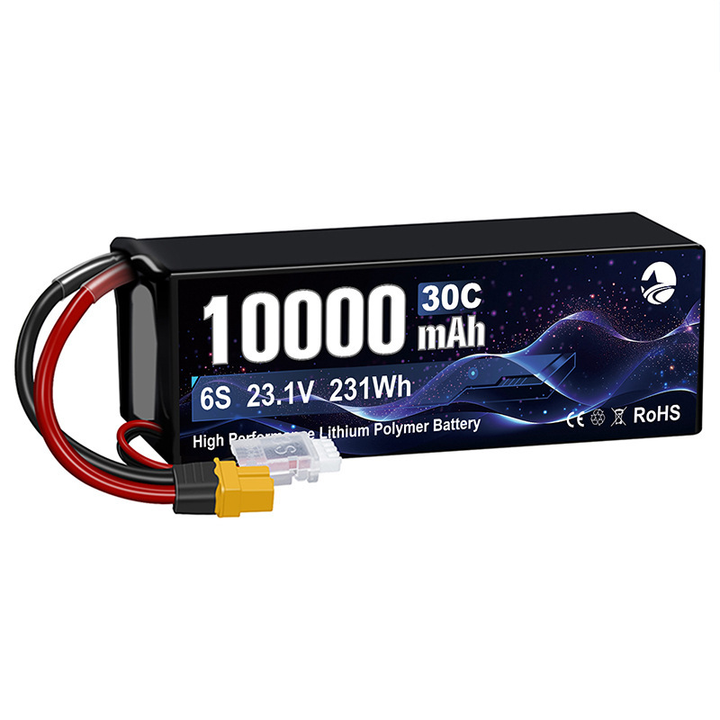 大容量10000mAh 23.1V车模锂电池30C高倍率 飞行器无人机航模电6S|undefined