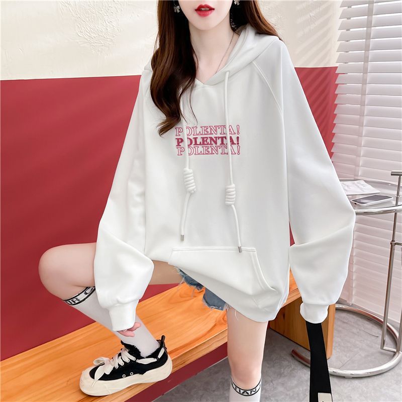 韩版连帽卫衣女年秋装新款洋气减龄设计感春秋季薄款宽松上衣|undefined