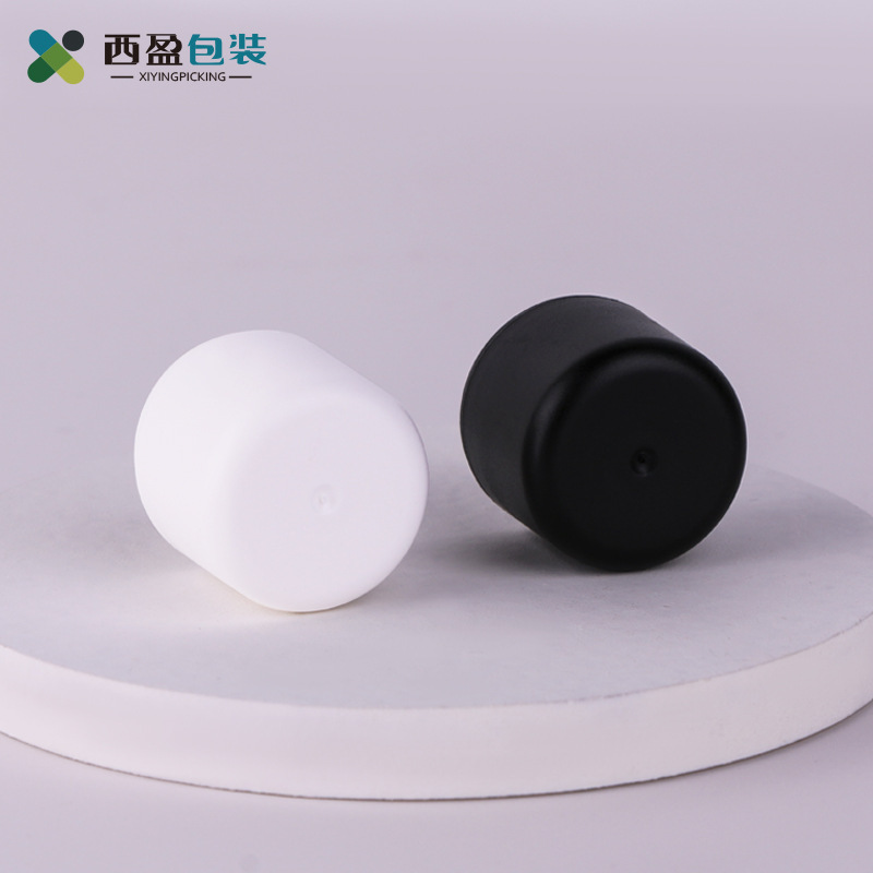 Spot 18-Tooth Black Glossy Cover Essential Oil Cover Inner Plug Dripper White Drip Plug Anti-Theft Cover