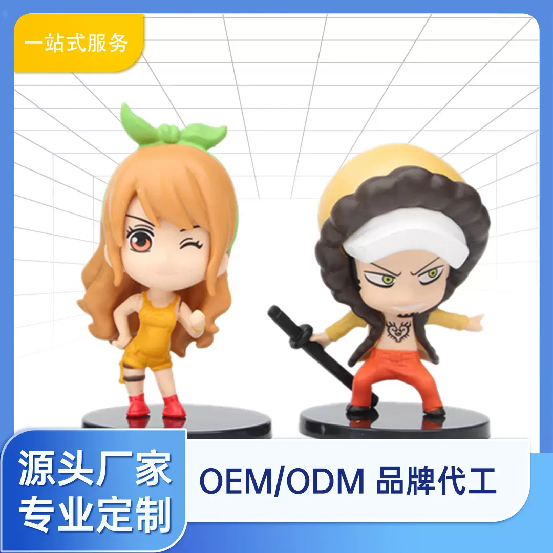 批发盲盒公仔 定制pvc滴胶树脂工艺品立体玩偶手办 工厂公仔定做