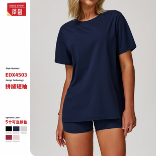 Clearance Items Are Non-Returnable and Non-Exchangeable. Short-Sleeved Round-Neck Loose Casual T-Shirt for Outdoor Running, Fitness, and Sports Short-Sleeved 4503