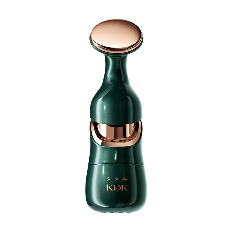 Transfronterizos para KDK Inglés instrumento de belleza multifuncional introductor de masaje eléctrico para uso doméstico en la cara un instrumento de tres cuerpos