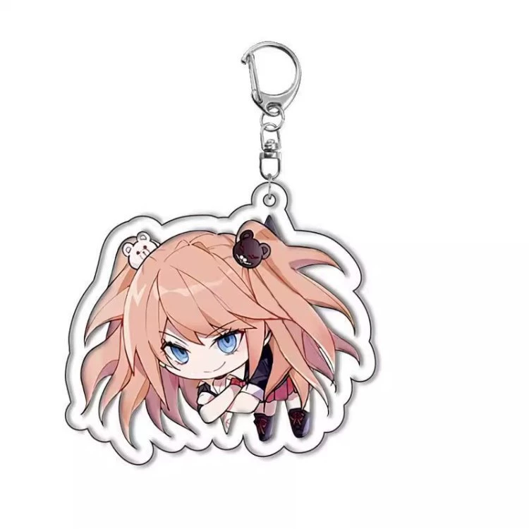 Акриловый брелок (Danganronpa) в стиле чиби, подвеска 5 см, двусторонний акрил