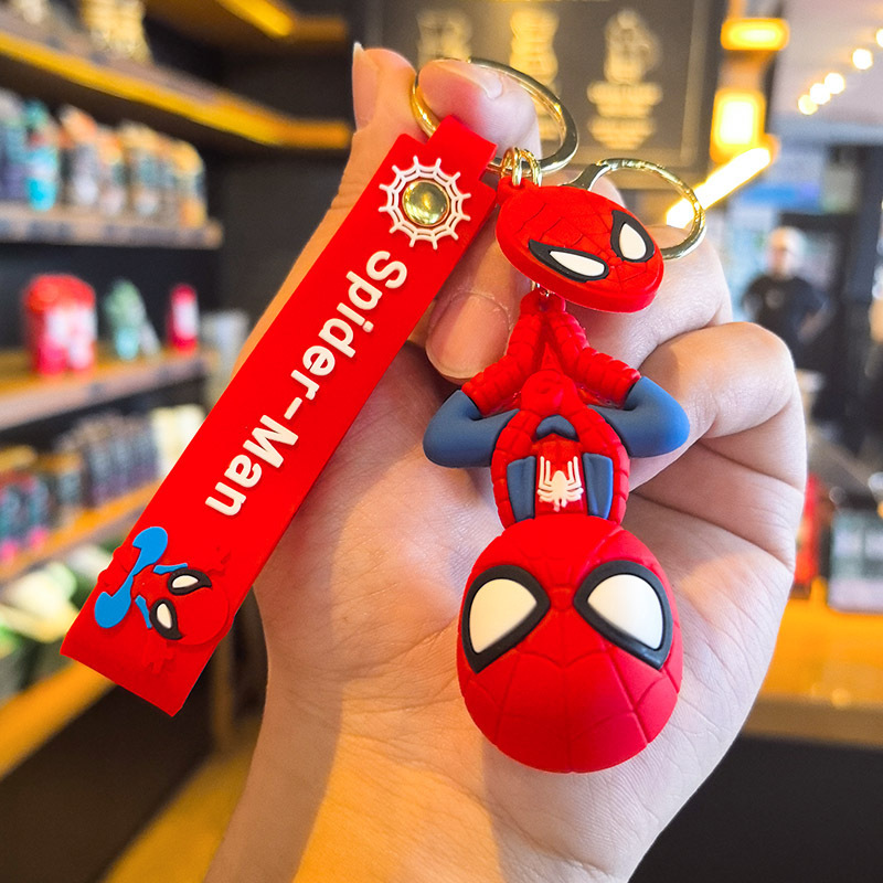 Chaqueta explosiva Spider-Man compilación de marvel llavero muñeca máquina de comercio exterior regalo de mano pequeño regalo image 12