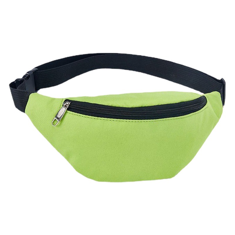 Men's and women's sports waist bag chest bag ladies multi-functional change mobile phone bag business wallet shoulder messenger bag wholesale