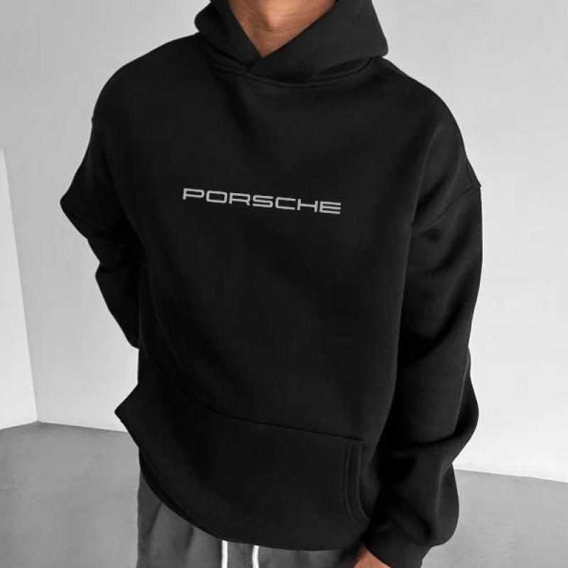 ⑤W 2513650 Export Dropshipping Aliexpress Cross-Border New Classic Porsche Hooded Sweatshirt Sweatshirt