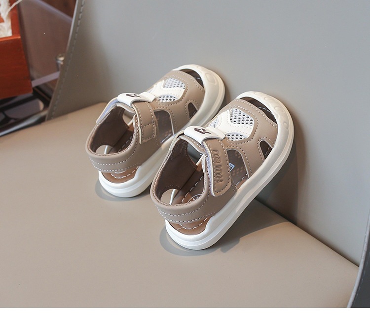 Breathable Baby Walking Shoes With Toe Protection And Flexible Sole_voghion.com