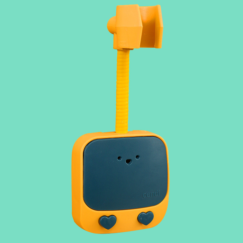 Fabricantes al por mayor soporte de ducha sin perforación ducha de baño cabeza de ducha fijación artefacto ajustable base de ducha