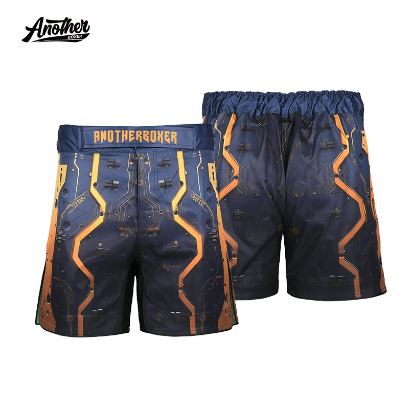 Anotherboxer New Combat Machine Brazilian Jiu-Jitsu Mma Shorts Boxing Ufc Training Pants