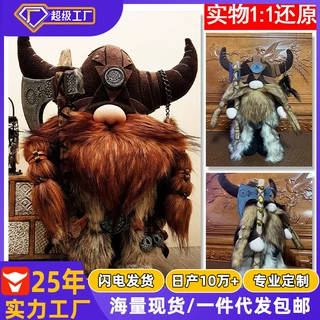定制跨境独立站新品Viking Warrior Gnome doll 维京勇士侏儒玩偶