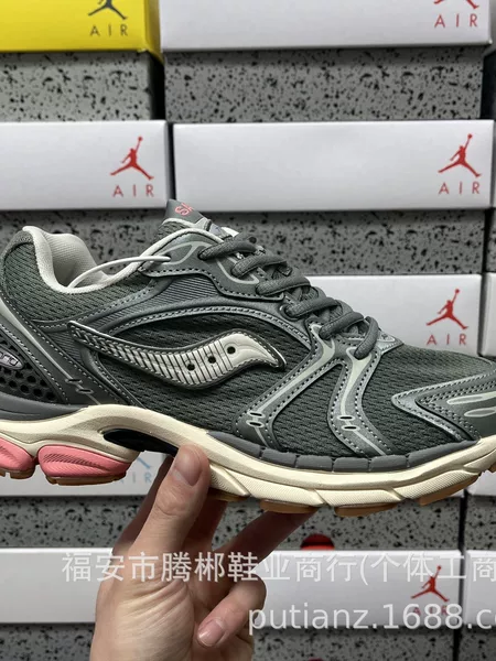 Putian Shoes Export Saucony Progrid Victory 4 Low-Top Running Shoes Shock-Absorbing Jogging Shoes