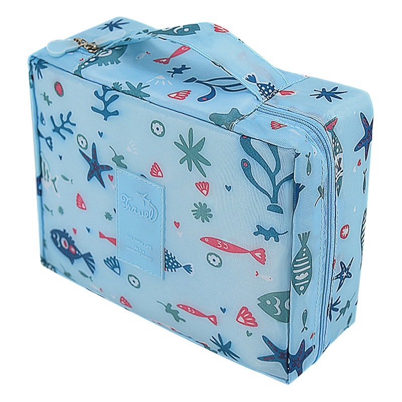 Bolsa de cosméticos de alta apariencia bolsa de lavado Portátil Bolsa de almacenamiento impermeable bolsa de almacenamiento de gran capacidad de suministros de viaje al por mayor