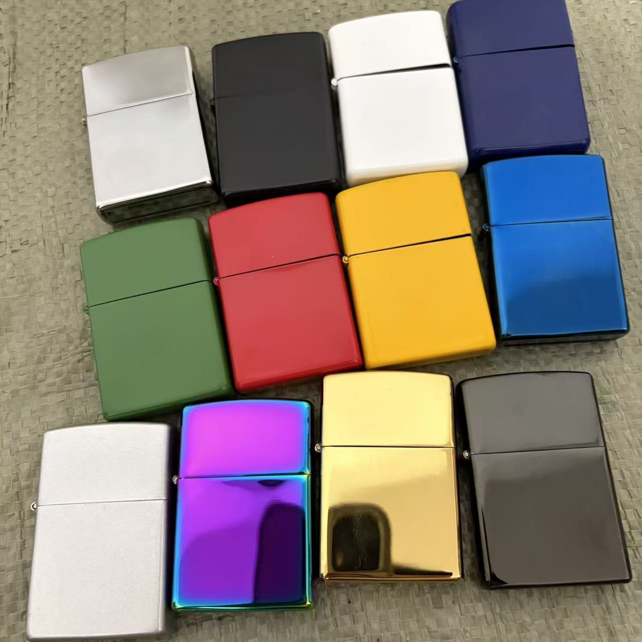 Factory Direct Sales Kerosene Lighter Iron Shell Blank Housing Package DIY Shell Machine Lighter Accessories Without Core
