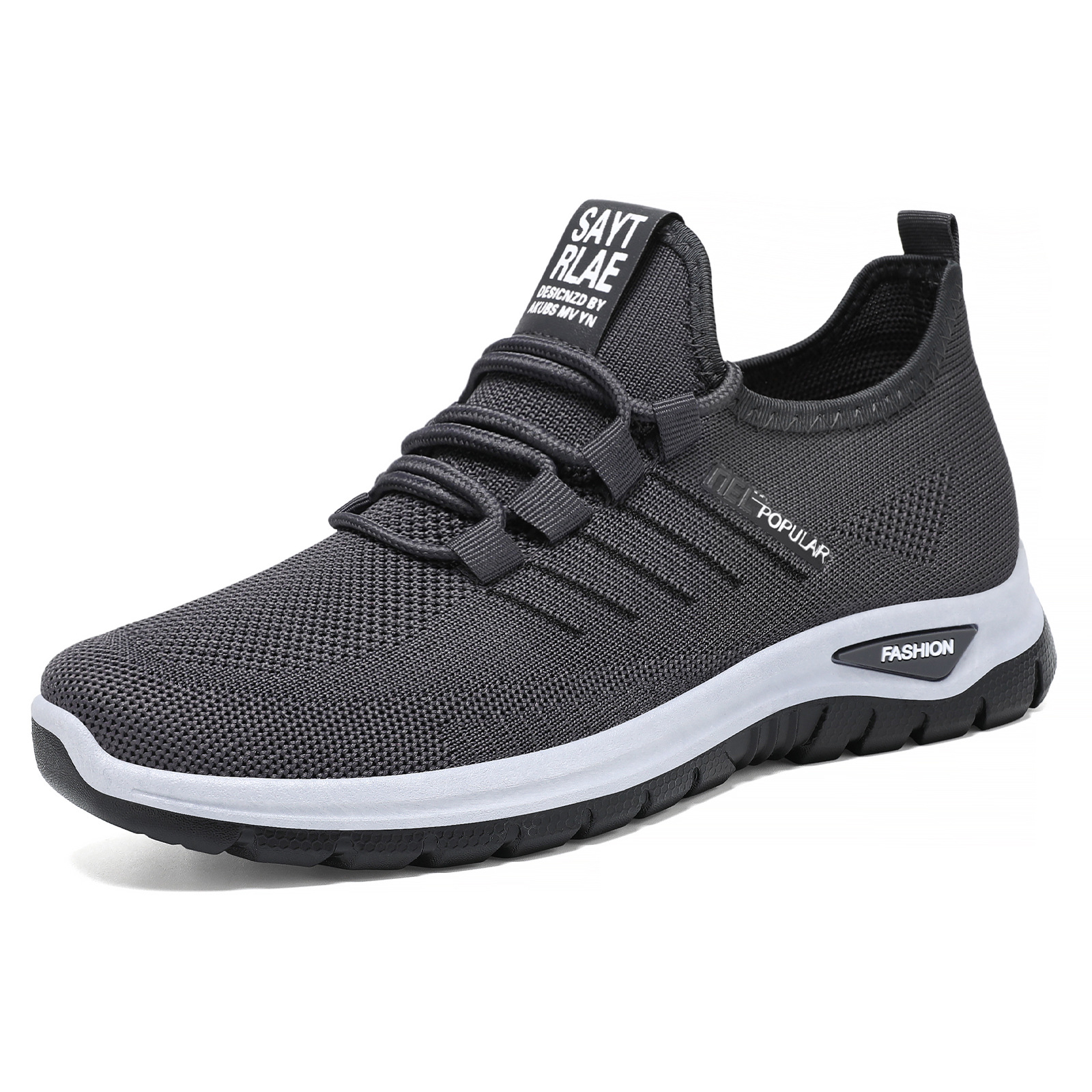 Zapatos deportivos de pareja zapatos de hombre de tamaño grande zapatos de primavera de tela transpirables zapatos casuales con lazos superficiales zapatos de sola suave