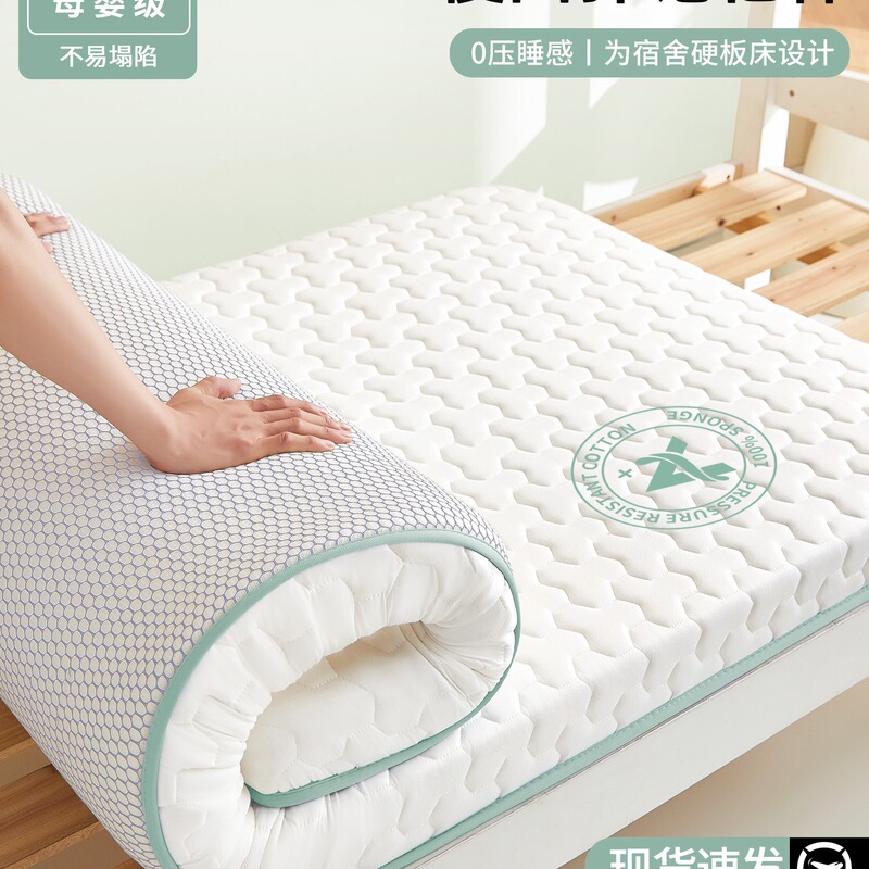 Dormitory Student Single Latex Mattress Cover Home Bedroom Tatami Mattress Quilt Rental Soft Cushion