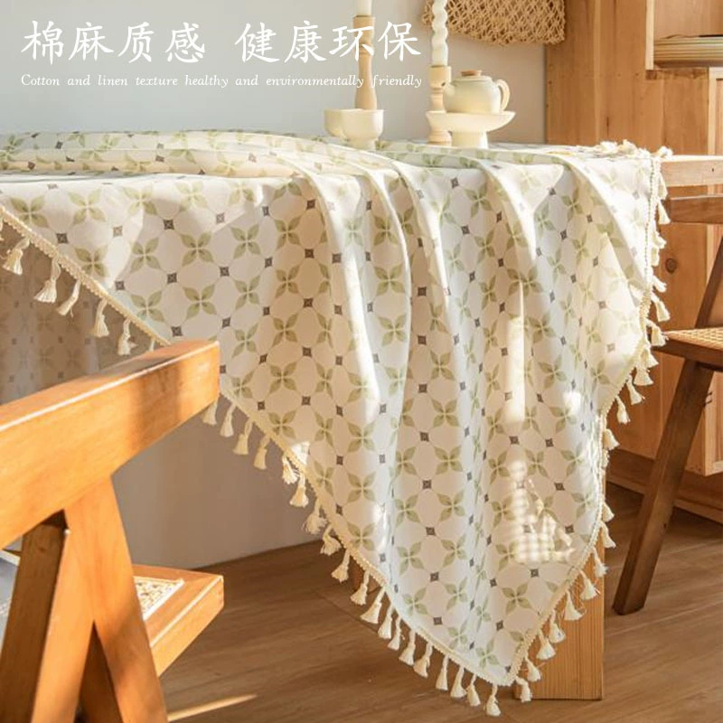 TPU waterproof tablecloth (Xiaofeng), pastoral floral print, waterproof and oil‑resistant, multiple sizes