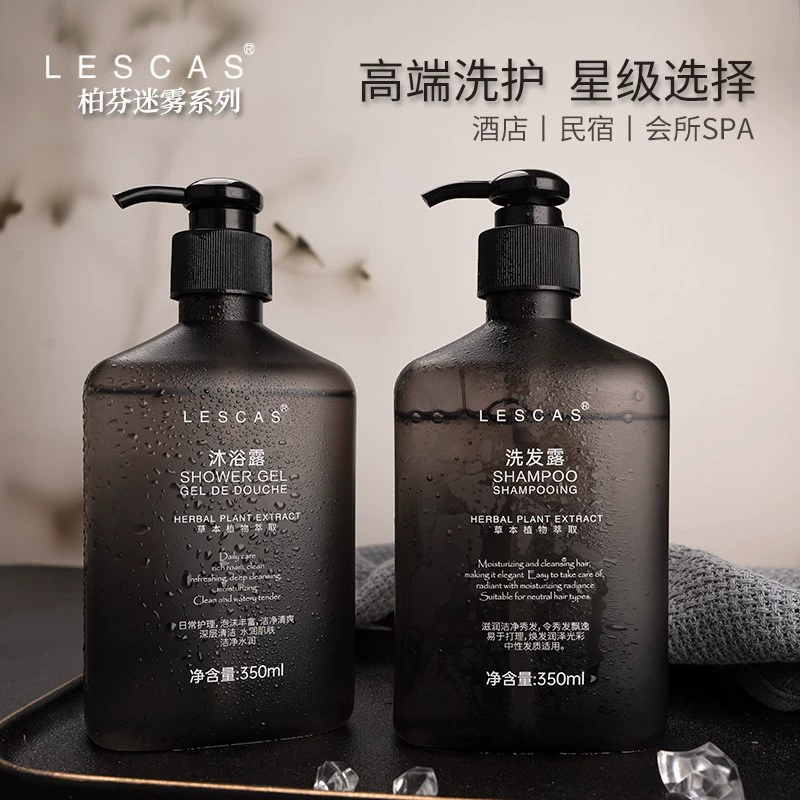 Деревянный ароматный шампунь, гель для душа, дезинфицирующее средство для рук, набор для ухода за клубом B&B SPA класса люкс 350 мл