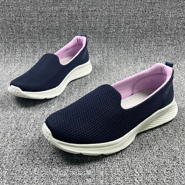 Women's Slip-On Shoes, Lightweight Soft-Soled Mesh Shoes, Clearance Items Exported to Japan, Wide-Footed, Large Size, Shallow-Mouthed Single Shoes Women's Slip-On Shoes, Lightweight Soft-Soled Mesh Shoes, Clearance Items Exported to Japan, Wide-Footed, Large Size, Shallow-Mouthed Single Shoes