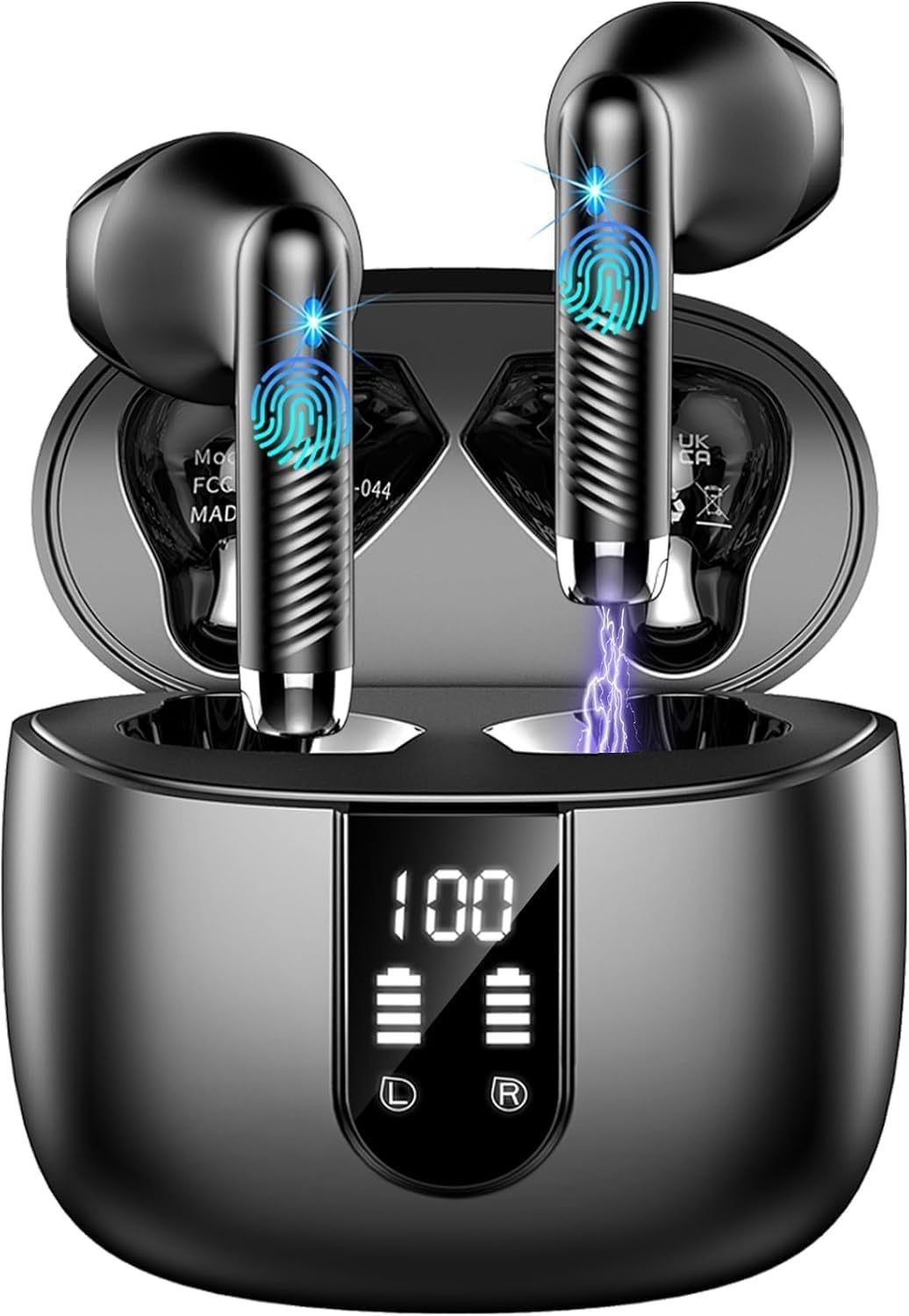 050A [Negro] (La versión predeterminada es Bluetooth. Si necesita la función de traducción, compre un código de traducción AI adicional).