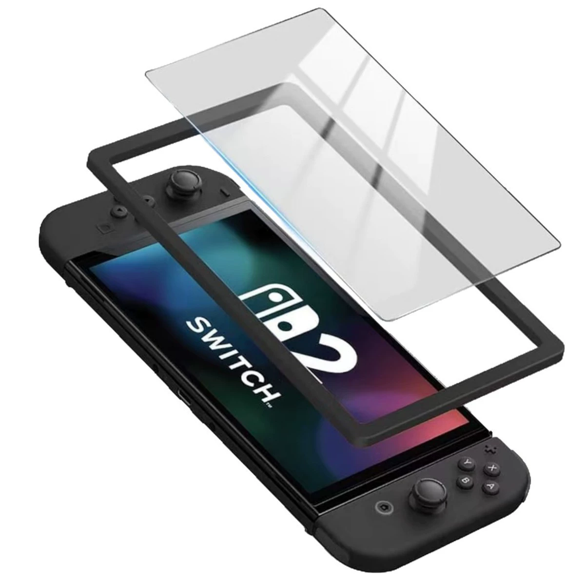 Подходит для Switch2 Nintendo Switched 7-дюймов HD фиолетовый/синий свет tempered film производитель оптом