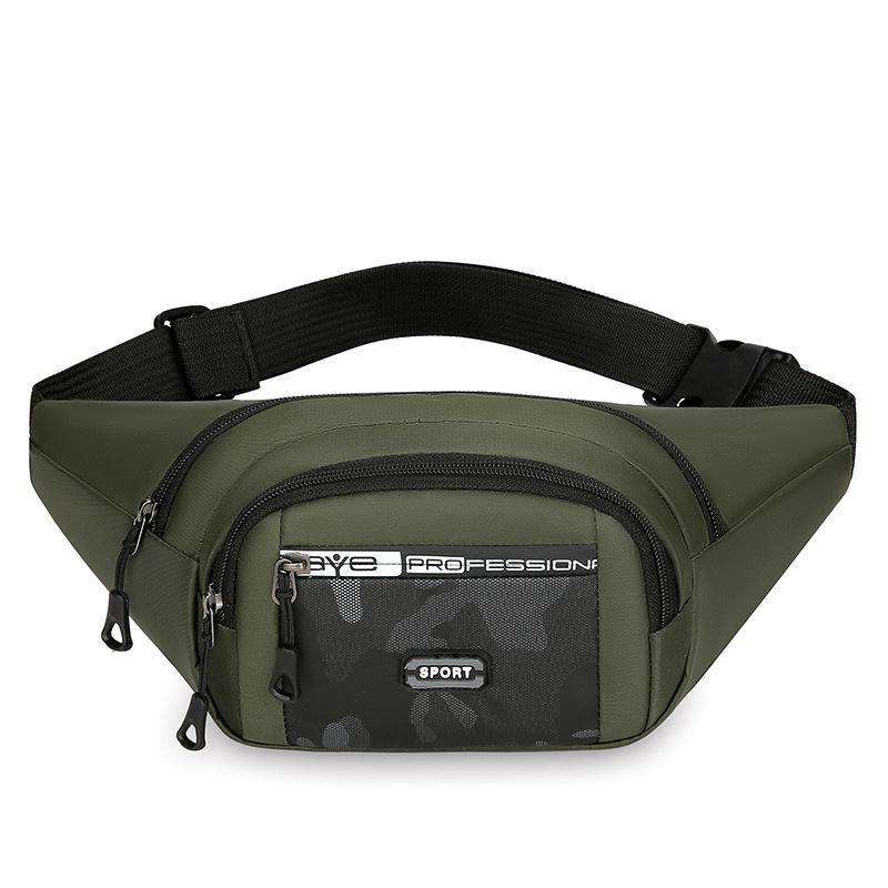 2025 nuevo bolso de cintura para hombres colgando cintura correr deportes al aire libre billetera de teléfono móvil bolsa de caja bolsa bolsa bolsa de pecho portátil sitio de construcción