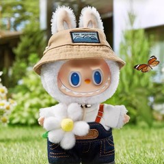 现货直发】泡泡春天野LABUBU拉布系列搪胶米兰公仔礼物毛绒潮玩流