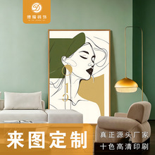 餐厅装饰画现代简约轻奢客厅餐桌墙面壁画高级感北欧卧室床头挂画