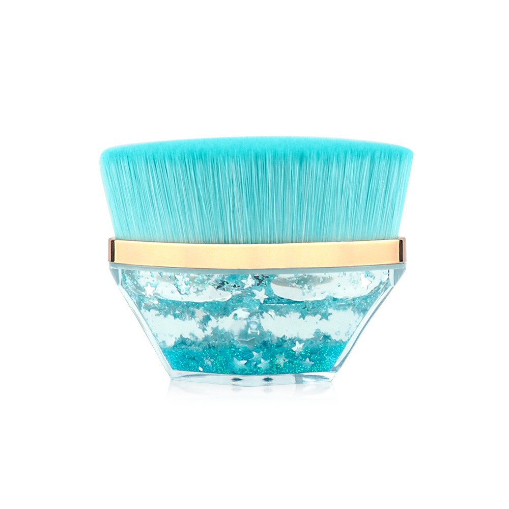 Brocha de maquillaje de pétalos sin costuras No. 55 Magic Foundation Brush, no come base líquida, brocha para polvos sueltos, herramienta de belleza al por mayor