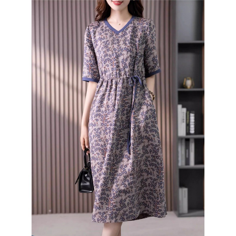 Summer retro elegant dress